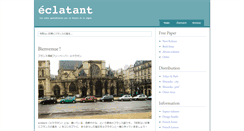 Desktop Screenshot of eclatant.net