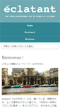 Mobile Screenshot of eclatant.net